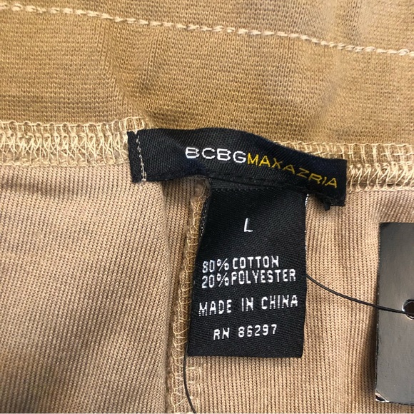 BCBG MAXAZRIA, Stone Detail Cross Zip up Track Suit Size Large - Picture 5 of 16